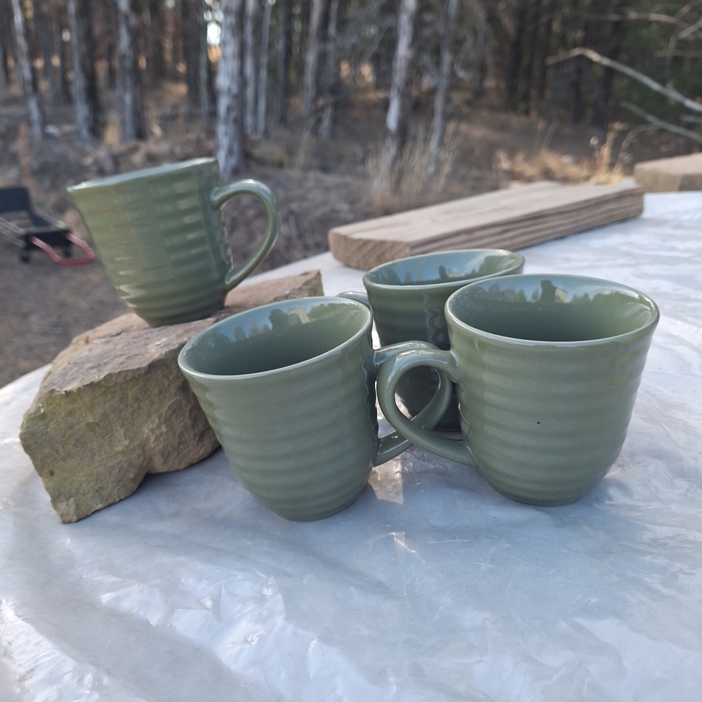 Mainstays Sage Green Mug Collection